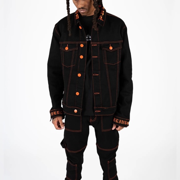 PHEELINGS "DEFYING ODDS" DENIM JACKET ONLY - Picture 4 of 5